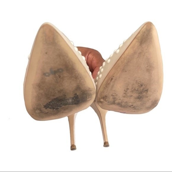 French Connection Elmyra Studded Pointed Toe Heels size 9 - Picture 6 of 7